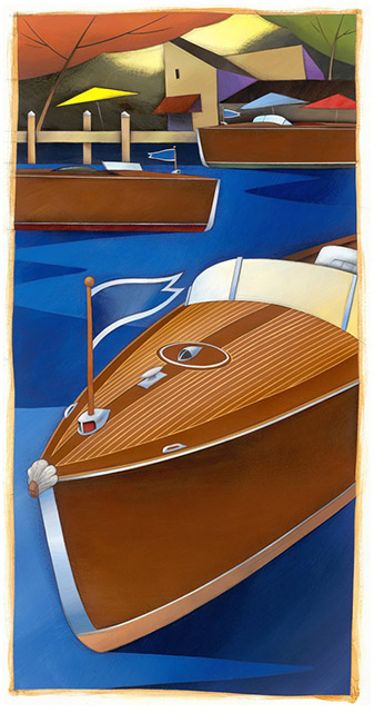 2014 Boat Show Print by Brian Jensen
