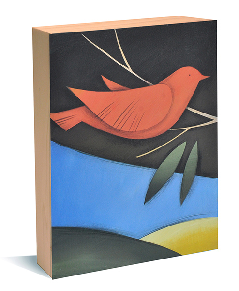 Orange Bird by Brian Jensen
